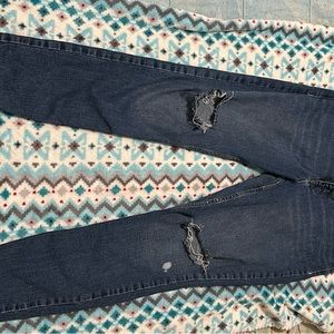 Straight Jeans from old navy size 10 high rise